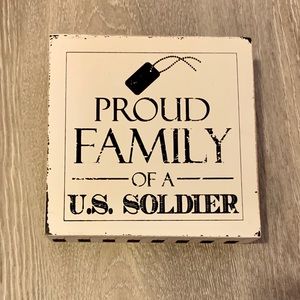 Decorative wooden plaque